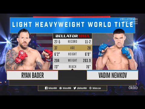 Вадим Немков vs Райан Бейдер | Нокаут | Okko ММА