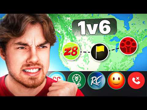 Can I Beat 6 Geoguessr Pros at Once?