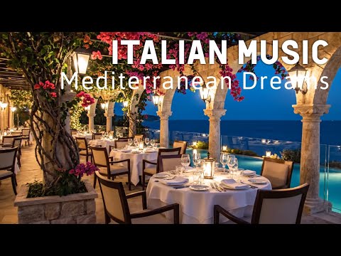 🎶 Italian Vibes & Mediterranean Music 🎶 2+ Hours Scenic Amalfi Coast & Lake Como Relaxation 4K