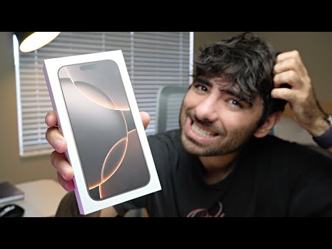 iPhone 16 Pro Max Unboxing -  i think i made a mistake...