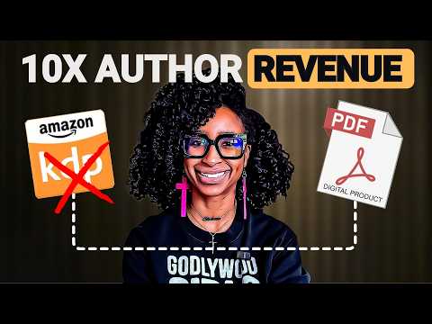 how I 3x my book revenue with just one digital product — WITHOUT using Amazon KDP | author tips
