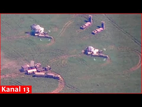 Ukrainian military released footage of strike on Russian S-400 and radars in Crimea