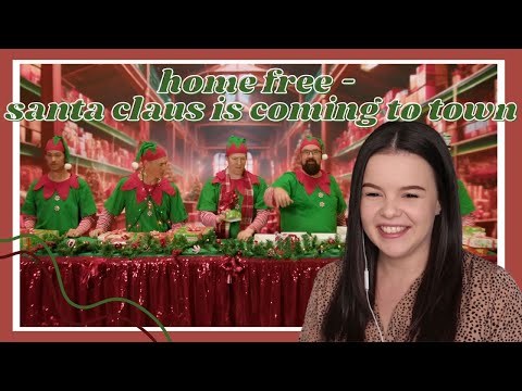 Home Free - 'Santa Claus Is Coming To Town' Reaction | Carmen Reacts