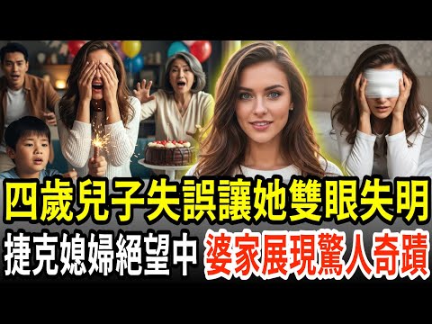 深愛台灣的捷克媳婦,兒子失誤讓她失明後婆家展現的奇蹟