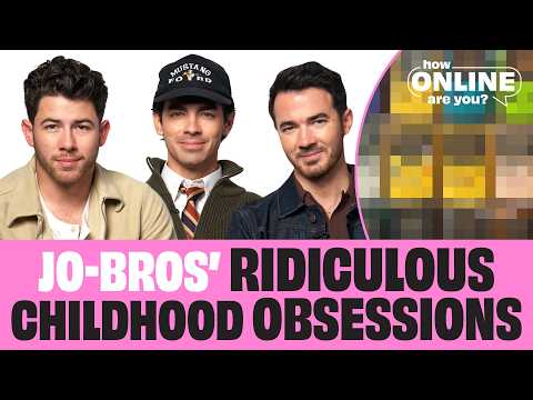 The Jonas Brothers Reveal the Dumbest Stuff They Loved as Kids