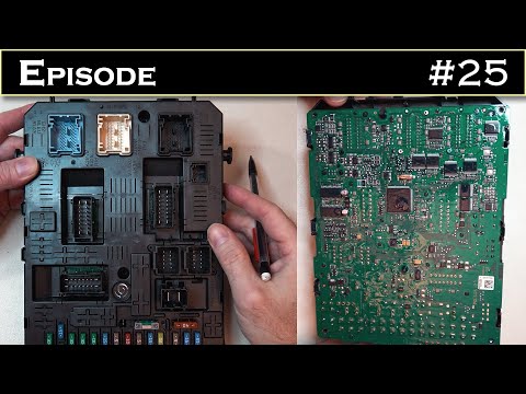 Anatomie d'un calculateur habitacle automobile (BSI)