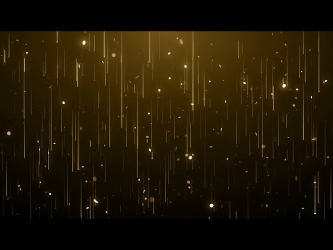 Golden Particles and Textures Animation Background HD video