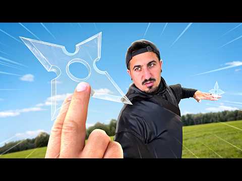 I Built Invisible Ninja Weapons