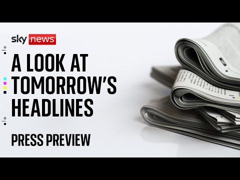 Sky News Press Preview | Tuesday 7 October 2025