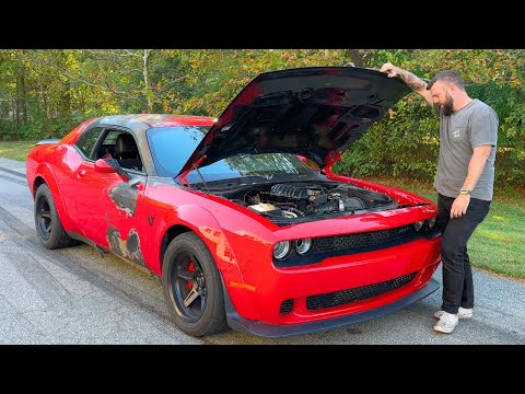 The End Of The World's Only Manual Dodge DEMON..