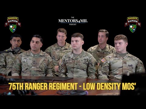 Low Density MOS Rangers - The Soldiers You Hear Less About