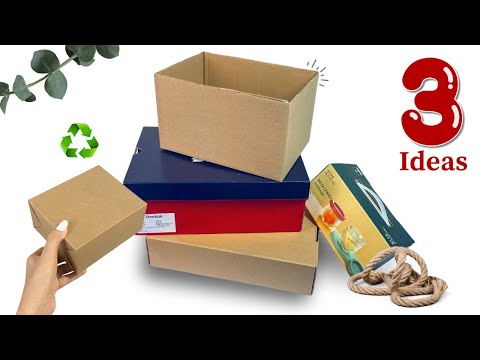 So Beautiful! Incredible IDEA out from used Cardboard Boxes