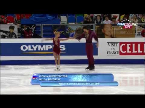 Tatiana Volosozhar Maxim Trankov WC 2011 SP