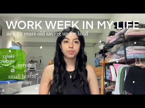 work week in my life (finance with me as a 22 year old)