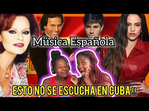 Cuban women react to Spain 🇪🇸 from Cuba 🇨🇺 Most popular songs (1940-2022)