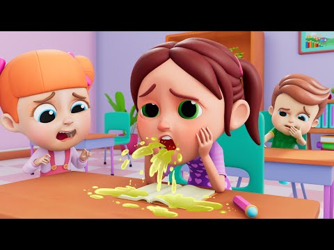 A Fun Indonesian Kids Song About Health & the Tummy! 🤢 | Baby Berry