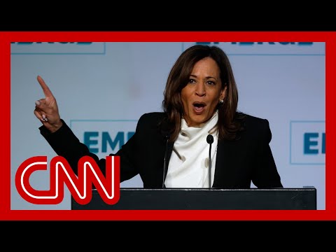 Kamala Harris condemns Trump in speech