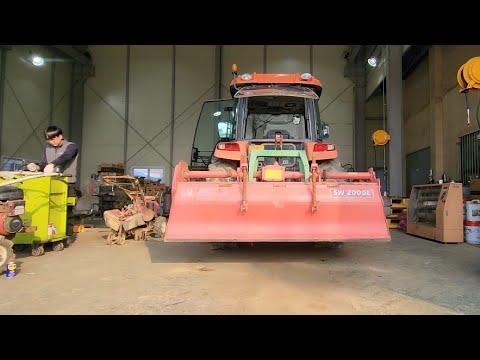 대동트랙터 RX600 ''로터리 점핑수리'' 껄떡~껄떡~