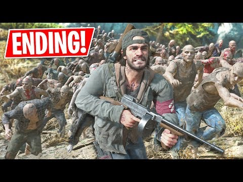 World's Biggest ZOMBIE HORDE!! (Days Gone Ending)