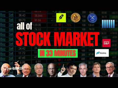 ALL OF STOCK MARKET in 33 minutes