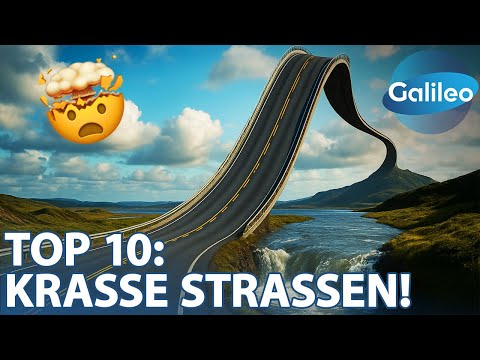 Top 10 KRASSE Straßen - Keine Strecke für Anfänger!🚗🛣️