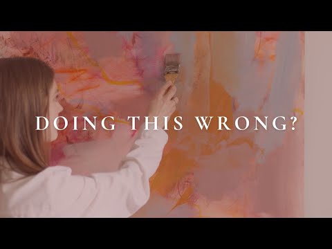 Fix these 3 mistakes to improve your abstract paintings