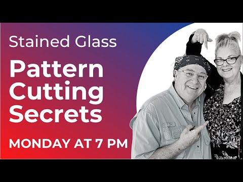 CUT GLASS SHAPES FOR STAINED GLASS