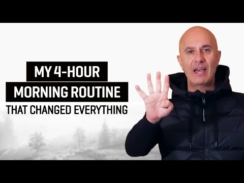 My 4-Hour Morning Routine That Changed Everything (Full Breakdown) - Robin Sharma