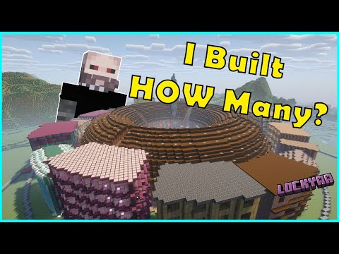 I Built 14 NEW Builds Just for STORAGE | Minecrat Singleplayer World