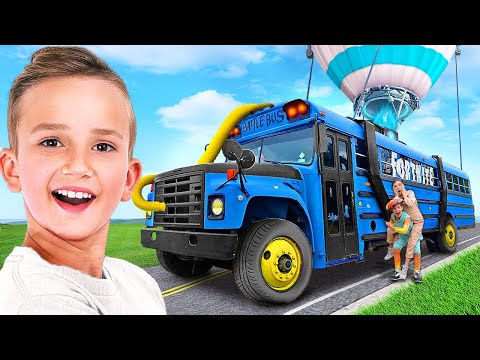 FORTNITE Battle BUS di Dunia Nyata!