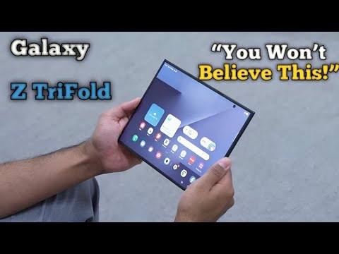 Triple-Fold Magic! Samsung Galaxy Z TriFold Full Review” #SamsungGalaxyZTriFold