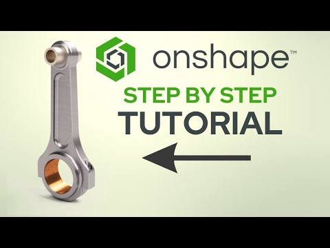 Connecting Rod Design & Assembly Step-by-Step Tutorial