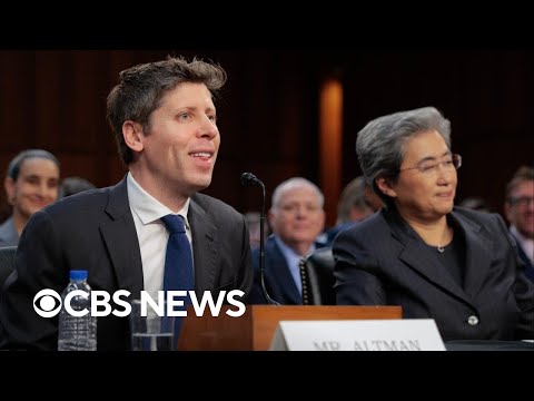 Watch: OpenAI CEO Sam Altman, other executives give opening statements at Senate AI hearing