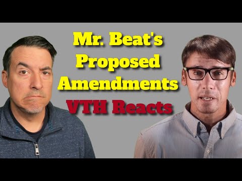Mr. Beat's Proposed Constitutional Amendments - VTH Reacts