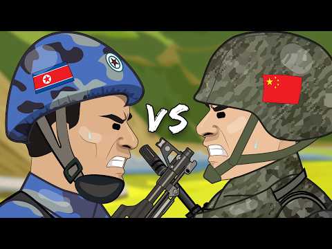 A Day In The Life Of A North Korean Soldier VS. Chinese PLA Soldier