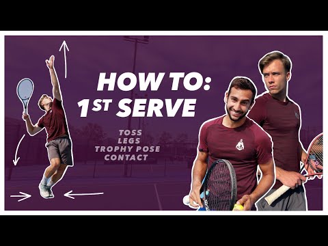 How to Serve a Proper 1st Serve | Pro Tips on Flat Serve and Slice Serve