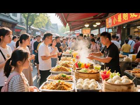 China's most popular street food collection! 30 Chinese street food！