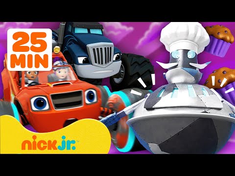 Вспыш и чудо-машинки | Самые жёсткие раздраи Крушилы 🌮 | 25-минутная подборка | Nick Jr. Cyrillic