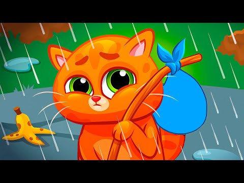 Суровый КОТИК БУБУ #105. Бездомный кот. Мультик ИГРА про котят на Игрули TV