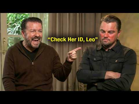 Nobody TEARS DOWN Celebrities to Their Face like Ricky Gervais!
