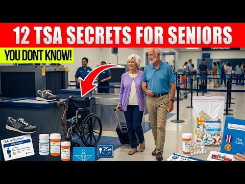 12 TSA Secrets That Make Air Travel Easier for Seniors (Revealed!)