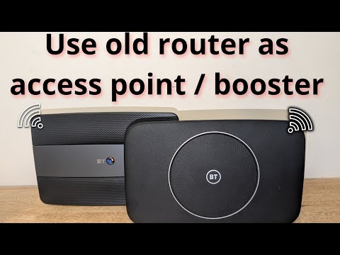 Use a BT Hub as a Wireless Access Point Wi-Fi extender / Booster (Will work with most routers)