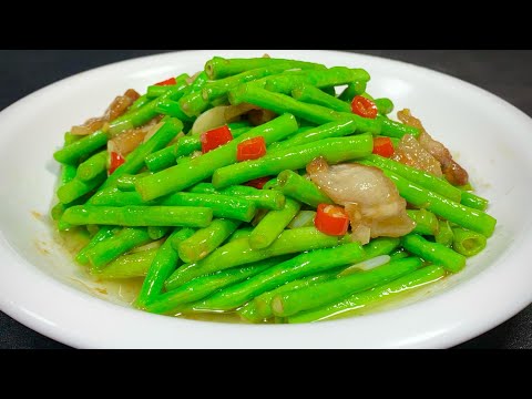 Some people boil the beans, and some people fry them directly. No wonder it is not delicious