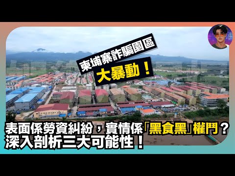【柬埔寨詐騙園區大暴動】表面係勞資糾紛｜實情係「黑食黑」權鬥？｜深入剖析三大可能性｜娛樂爆爆爆