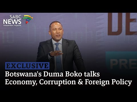 Exclusive | Botswana's Duma Boko talks Economy, Corruption & Foreign Policy
