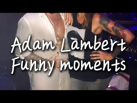 Adam Lambert Funny Moments (read desc)