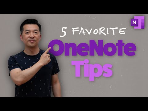 My 5 Favorite OneNote Tips