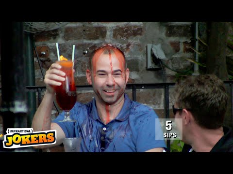Impractical Jokers Best Punishments - Challenge Steal A Sip | Compilation EP.03