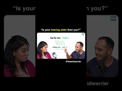 How OLD IS YOUR HEARING AGE?