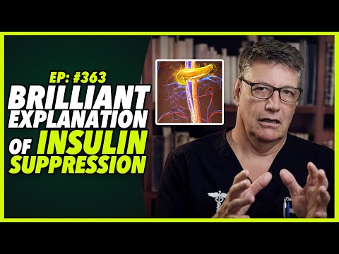 Ep:363 BRILLIANT EXPLANATION OF INSULIN SUPPRESSION - @BENBIKMAN